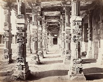 SAMUEL BOURNE (1834-1912) A group of 17 photographs depicting historical landmarks in Delhi. 1860s.